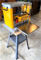 like NEW- Dewalt 12.5" thickness planer on stand
