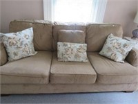 Wide Wale Corduroy Upholstered Sofa