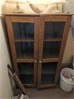 2 door press board cabinet