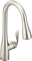 Stainless One-Handle Pulldown Kitchen Faucet