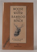 Moose in the Water Bamboo on the Bench Hardcover