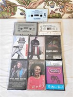 Lot of Nine Cassettes