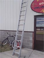 Werner 24 ft aluminum extension ladder