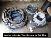 LOT, ASSORTED SHORE POWER CABLE (LOCATED IN EAST