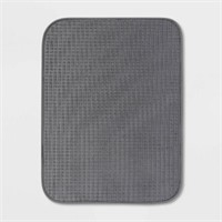 18x 24 Drying Mat Dark Gray - Brightroom