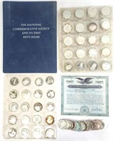 99 Pc. National Commemorative Sterling Medals