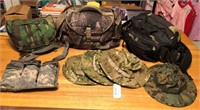 Camouflaged Hats, Bags & Ammo Pouch