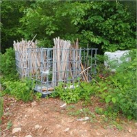 Large Lot of Tobacco Sticks/Cages Not Included