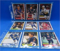 1989-90 OPC Lot 9 Rookie Cards Leetch Roberta MORE