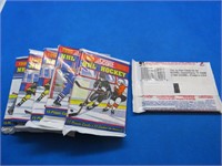 1990-91 Score Lot 6 Unopened Packs Hockey RC's