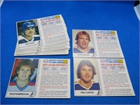 1983 ESSO Lot 16 Hockey Scratch Cards Messier RC's