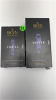 2PC SKYN SHIVER & THRILL IN BOXES