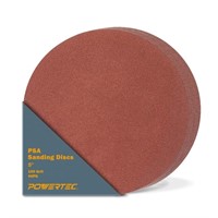 POWERTEC 45500 60 Pack, 5-Inch PSA Sanding Disc, 6