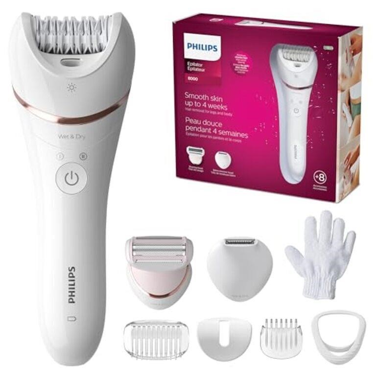 Philips Epilator Series 8000 Wet & Dry Epilator, B