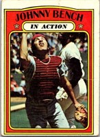 1972 Topps Baseball Lot of 9 In Action Cards