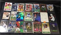 NFL FOOTBALL SUPERSTARS CARD LOT / 35 PCS