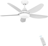 Kopolom LED Ceiling Fan Light-White