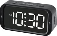 Searon Alarm Clock for Bedroom - Digital Dimmable