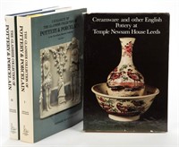 ENGLISH CERAMIC VOLUMES, LOT OF THREE, comprising