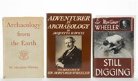 ARCHAEOLOGY AND RELATED VOLUMES, LOT OF THREE,