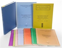 ENGLISH CERAMIC VOLUMES, LOT OF TEN, comprising
