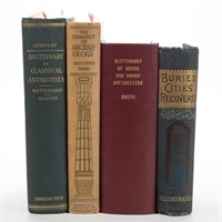 ARCHAEOLOGY / ANTIQUITIES VOLUMES, LOT OF FOUR,