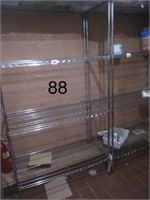 (2) 4' X 4' WIRE SHELVING