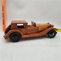 Wooden Handcrafted Classic Car Model