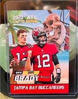 Tom Brady 2020 Rookie Gems first  Buccaneers card