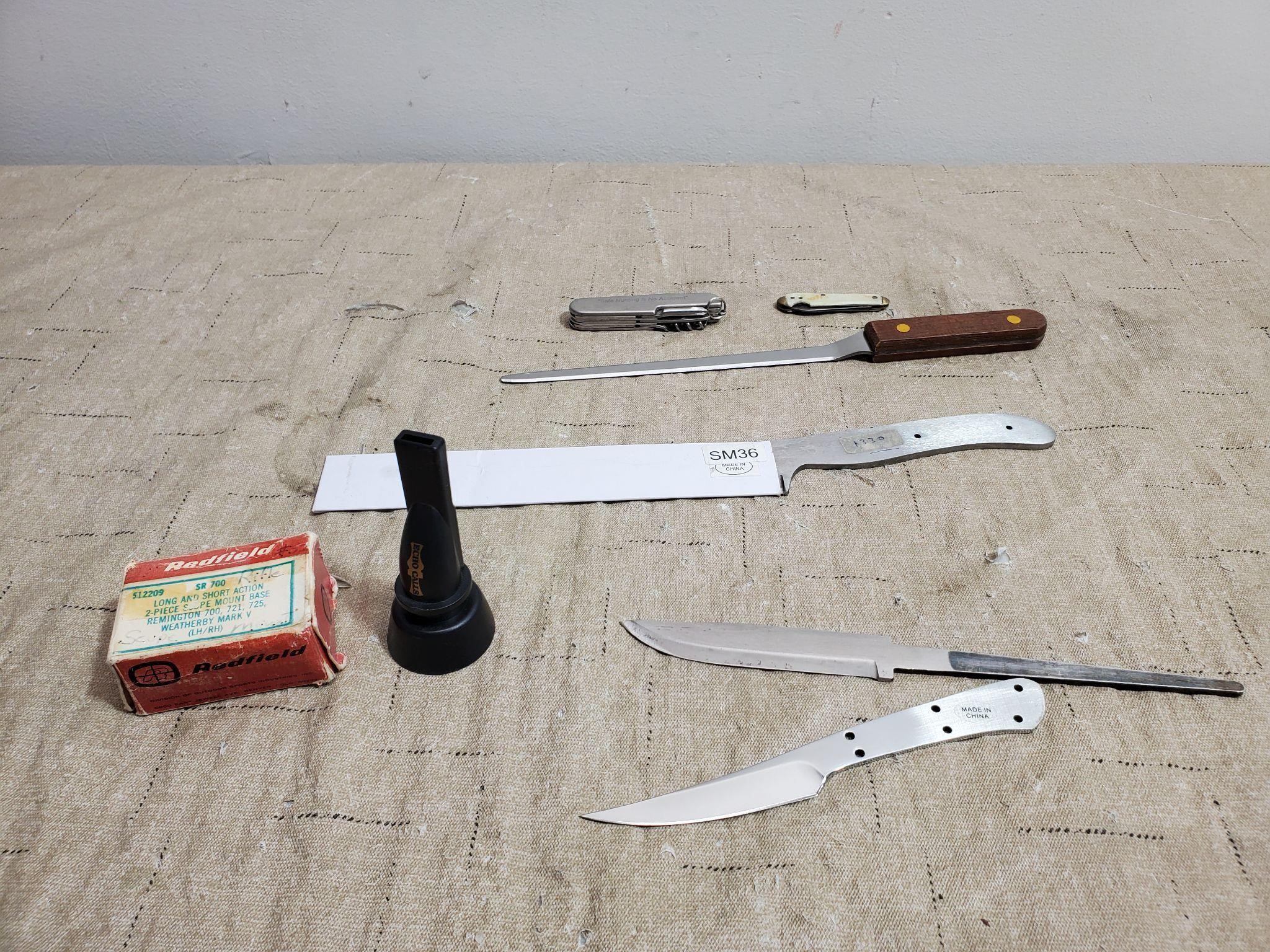 Make Your Own Knife Handle, and More Items