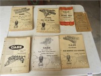 Vintage Case Manuals Disc Harrow's