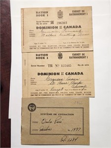 WW2 Canada 3 System De Cotsationn.19W2Y3