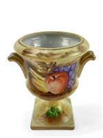Vintage Enesco Handpainted Mini Urn w/Gold Trim