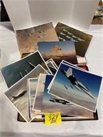 LARGE GROUP OF MILITARY FIGHTER PLANE PHOTOS