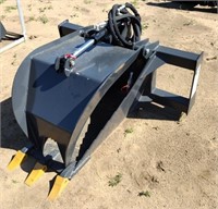 (E) Wolverine Stump Skid Steer Grapple Bucket