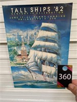 Tall Ships '82 Poster 36"x24"