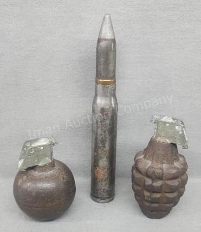 Hand Grenades and M221 Shell