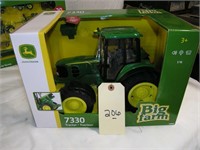 L206- John Deere 7330 Big Farm Plastic Toy Tractor