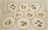 Edward Marshall Boehm Hummingbird Plate Collection