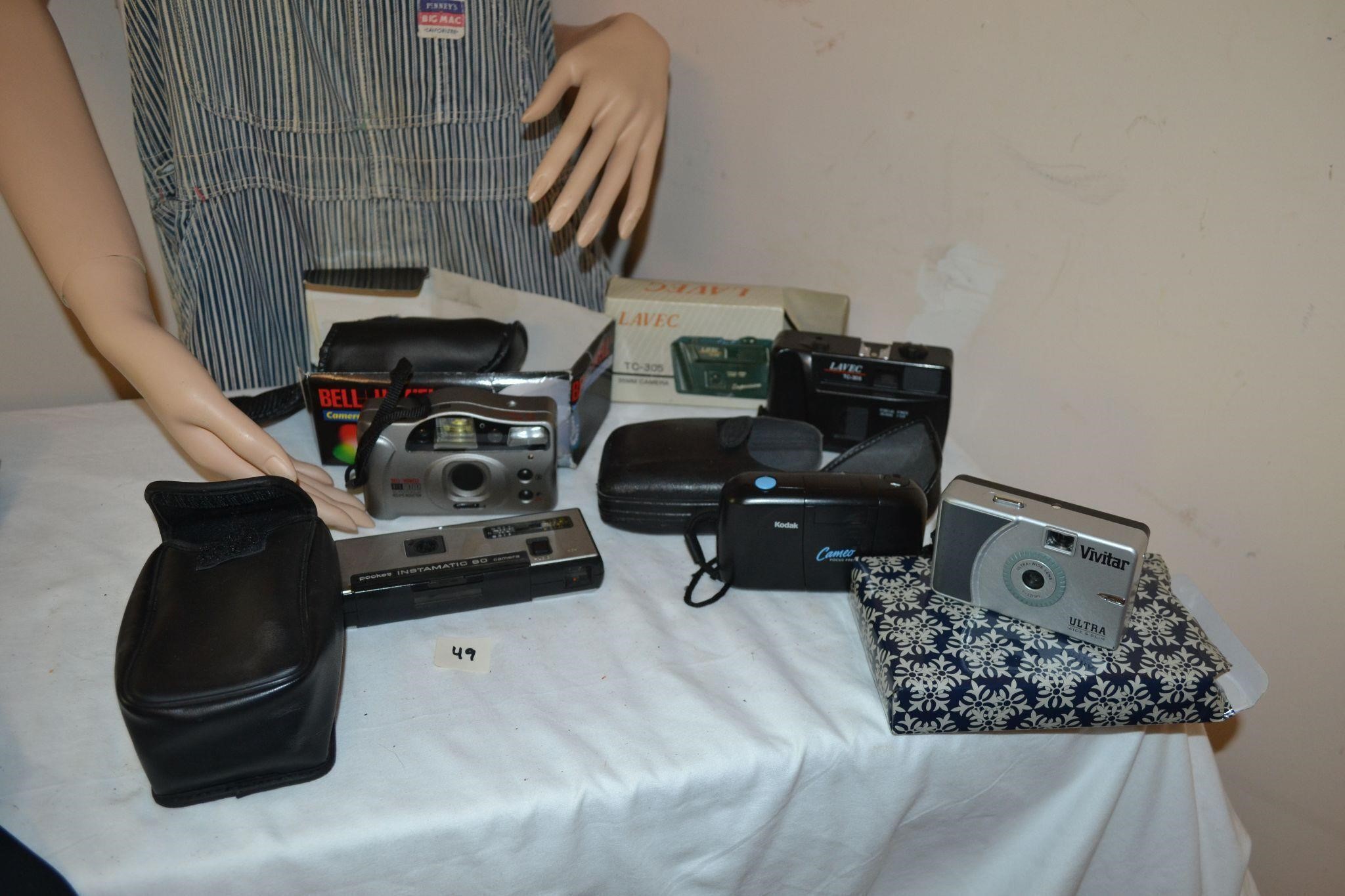 lot of vtg Film Cameras