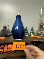 Unique Cobalt Blue Oil Lamp