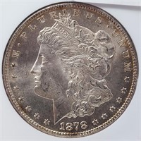 1878-S $1 NGC MS 65