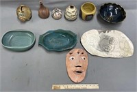 Studio Art Pottery Lot Collection