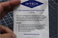 1â½ Inch Diamond Sanding Kit With 4 Grits