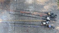 Miscellaneous reels and rods