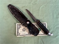 VINTAGE WESTERN KNIFE W/SHEATH