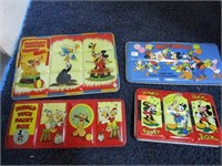 MICKEY MOUSE / DONALD DUCK PAINT BOXES