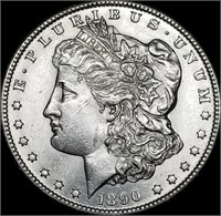 1890-CC US Morgan Silver Dollar Gem BU from Set