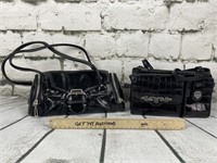 Lot of (2) Women’s Black Handbags