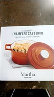 MARTHA STEWART ENAMELED CAST IRON